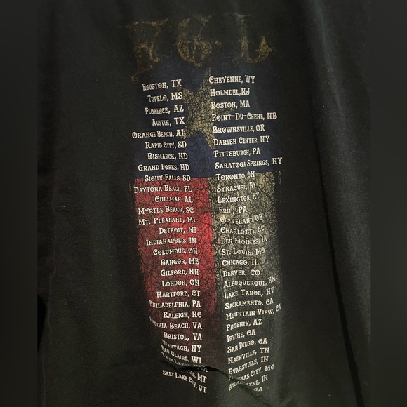 Florida Georgia Line Concert Tee Shirt size XL - Picture 4 of 6